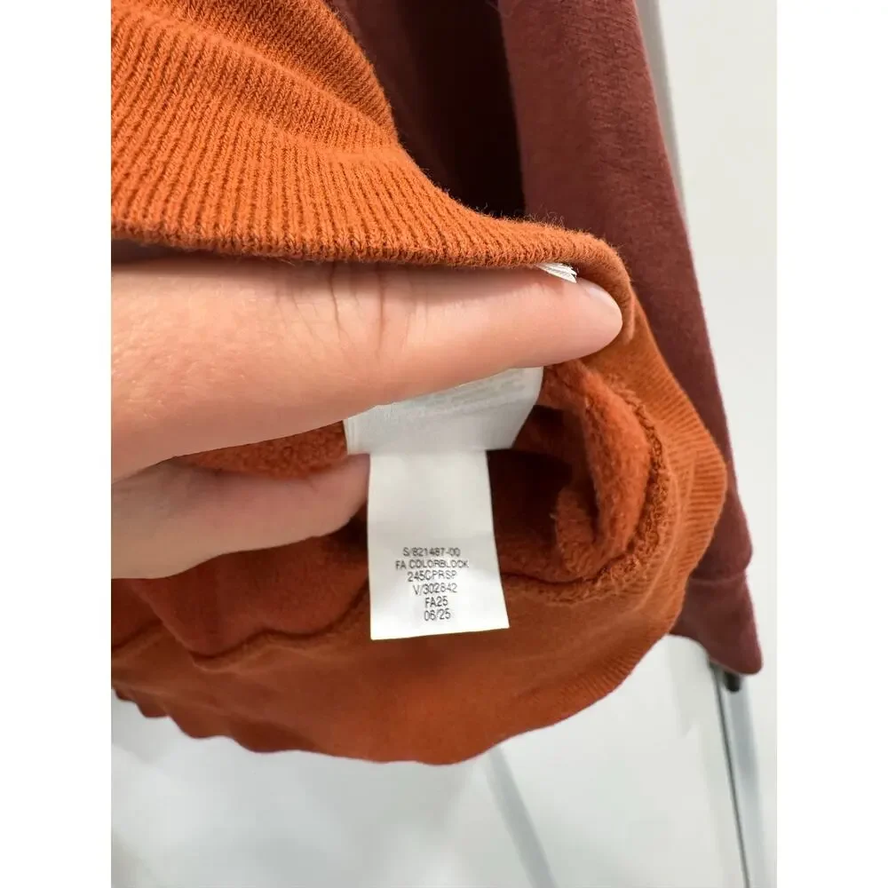GAP kids Color Block Hoodie XXL orange